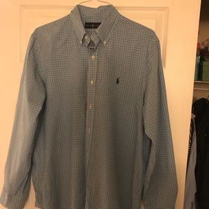 Polo long sleeve button down